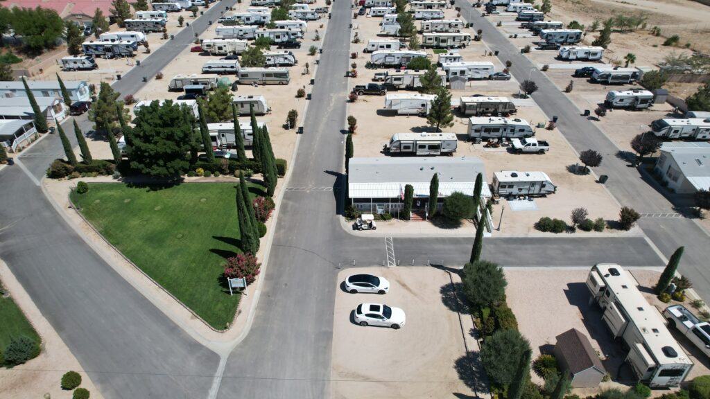 Westside RV park and mobile home community in Rosamond California